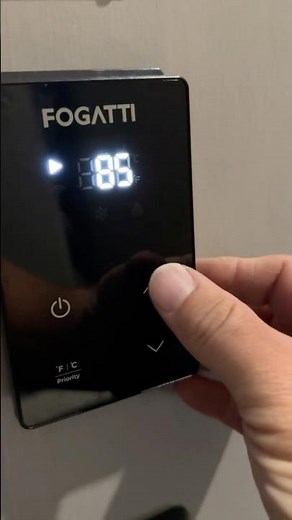 Fogatti on demand hot water heater E8 error code. Adjust fan speed for high altitude operation. ￼