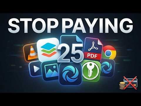 DITCH Subscriptions? 25 Free Apps That Replace Everything