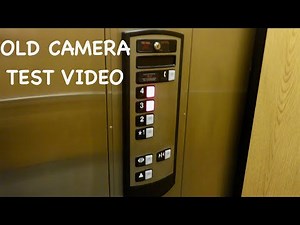 Vintage Camera Video: Olympus Stylus 6020 From 2010: Test video in an elevator.