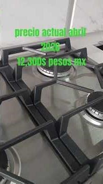 Parrilla de lujo io mabe acero inox #cocina #food #recetas #comida #integration #cocinando