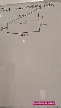 Can you find the missing side length?