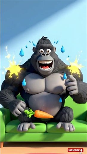 Monkey Prank Challenge 🤡🐵 | Funny Monkey Scares with Pranks #Shorts