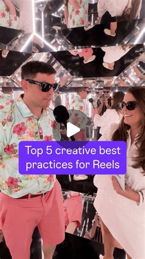 Instagram for Business on Instagram: "📣 Drop your fave Reels hacks below👇 📝 Add to this list of 5 creative tips for better performing Reels: 1 Vertical video! 2 With sound 3 Safe zones 4 HOOKs 5 Relatable + entertaining 🎥 Let’s inspire all the SMMs and SMBs with the best Reels in the biz! #CannesLions #MetaCannesLions"
