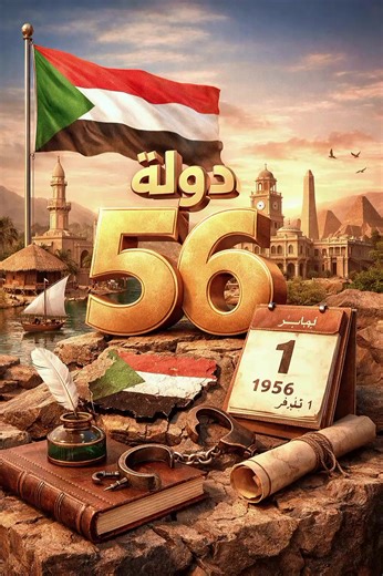 لماذا لقب السودان🇸🇩 بدولة 56 #السودان #دولة_56 #SudanHistory