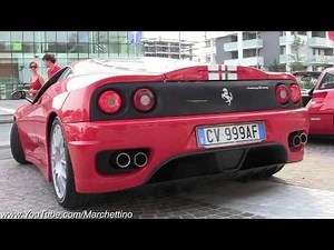 Ferrari 360 CS BRUTAL Loud Sound!!