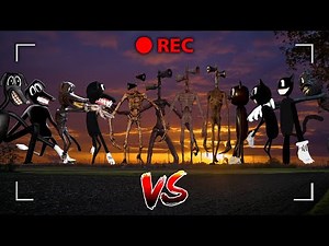 Cartoon Cat ARMY VS Cartoon Dog ARMY VS Siren Head ARMY