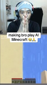 Making BRO Play AI MINECRAFT 😭💀
