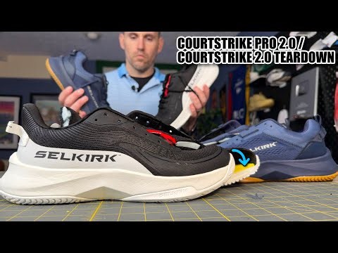 Selkirk CourtStrike Pro 2.0 & Selkirk CourtStrike 2.0 Review By Real Foot Doctor