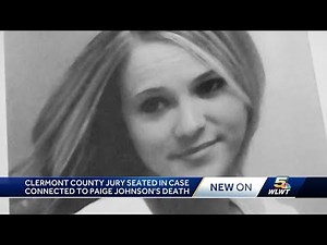 Jury seated in trial for man charged in connection to Paige Johnson's death