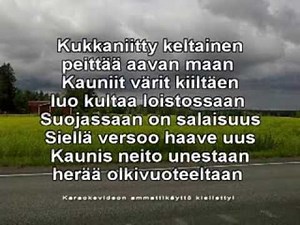 Kesän kaunein kukkanen "Kansan karaoke"