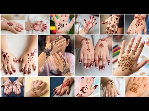 Kids Mehndi Designs 2026 | Simple Easy Baby Mehndi for Eid | Cute Henna for Little Girls