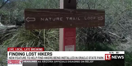 New project keeping hikers safe at Oracle State Park