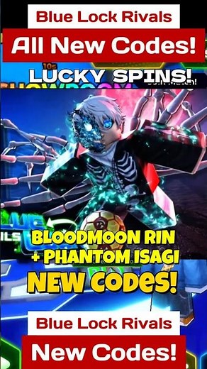 Phantom's Halloween New Codes! Blue Lock Rivals Codes - New Codes For Blue Lock Rivals Roblox