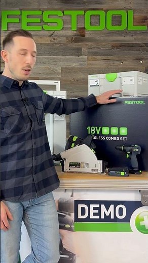 Nieuw in het assortiment; vier Festool combosets! Profiteer tijdelijk van extra voordeel