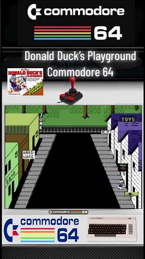 Donald Duck’s Playground - Commodore 64