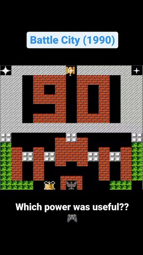 Nostalgic Gaming kid | Retro Gamer on Instagram: "Battle city also known as Tank 1990 was released in year 1990 for NES console 🎮 No doubt! It was an amazing arcade game and loved the concept of constructing our own battle city😄 Comment down the power you loved the most... I personally loved the Key power 🔑 🔋 . . . . . . . . . . #tank #nintendo #nesgames #videogame #90s #childhoodgames #nostalgic #playstation #follow #explorepage"