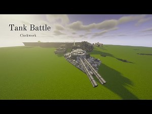 Minecraft Create Clockwork : Tank Battle