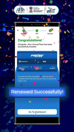 Completed 200 Trips on FASTag Annual Pass? Renew in Minutes!