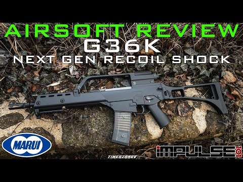 Airsoft Review #390 Tokyo Marui G36K Next Gen Recoil Shock EBBR [FR]