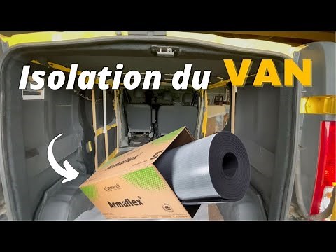 I insulate my van with Armaflex and felt (Renault Trafic).