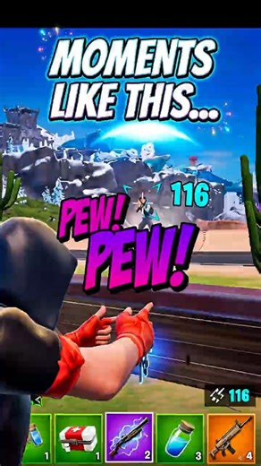 The NEW "Pew Pew" Gun is Actually BROKEN! 😱 #fortnite #shortsfeed #shorts#fyp .