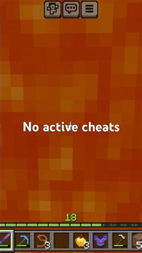My mobile bedrock no active cheats world ￼