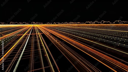 Abstract Data Stream Visualization of Information Highway and Network Communication