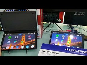 Alpine Android Car GPS Player Video Output USB Adapter to RCA or HDMI MS9120 Setting