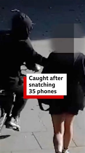 A man and two teenage boys have been sentenced for a series of 35 separate phone thefts in south-east London last year. Using electric motorbikes, the trio targeted people in Bermondsey and Greenwich snatching phones worth over £20,000, according to the Met Police. #london #londonnews #phone #mobilephone #crime | BBC London
