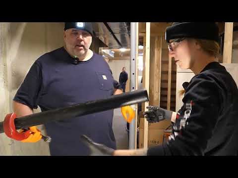 Plumbing Rookie Installs her first Sanipit® Grinder Pump