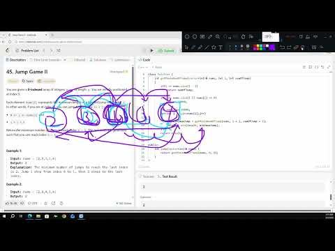Leetcode - Jump Game II (#45)
