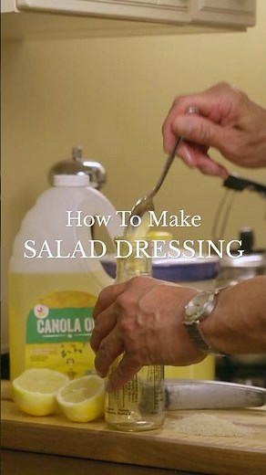Homemade salad dressing made easy 🥗