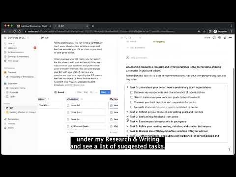IDP tutorial