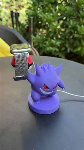 Gengar power in my watch! ❤️‍🔥❤️‍🔥❤️‍🔥#pokemon #applewatch #pikachu #anime #pokemongo