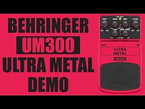 Behringer - UM300 Ultra Metal - Demo