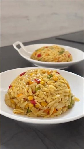 Rizoto sa piletinom i povrcem ✨ #food #risotto #risottorecipe