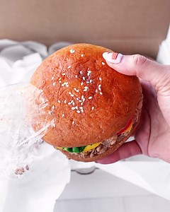 2.2K views · 190 reactions | Take your treat giving game to the next level with our Cheeseburger Whoopie Pies! Shipping nationwide on Goldbelly  | Nadia Cakes | Facebook