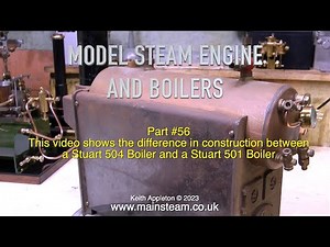 MODEL STEAM ENGINES AND BOILERS - PART #56