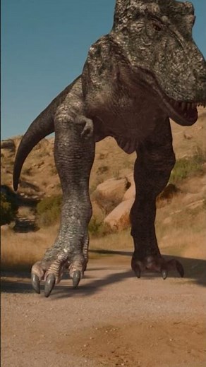 What's a T-Rex's favourite food? #trexranch #dinosaur #cartoons #kidshow #shorts