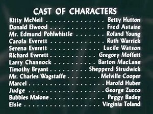 The End/Paramount Pictures/End Credits (1950)