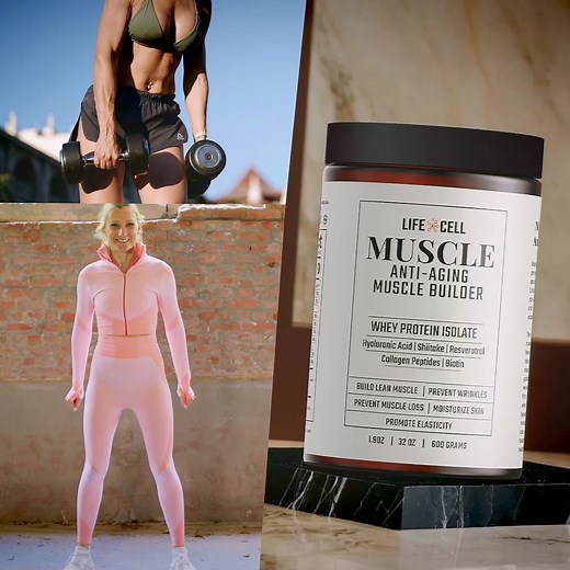 536 reactions · 21 shares | Anti-Aging Muscle Builder is formulated...