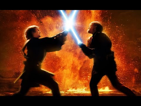 Star Wars Episode III - Revenge of the Sith - Obi-Wan VS Anakin Part 1 - 4K ULTRA HD.
