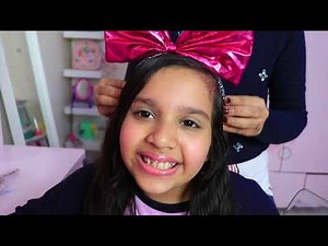 شفا تلعب لعبة المكياج للبنات للأطفال !! pretend play makeup