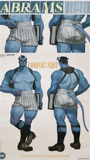 Sean on Instagram: "Deadlock Abram’s Underwear Timelapse"