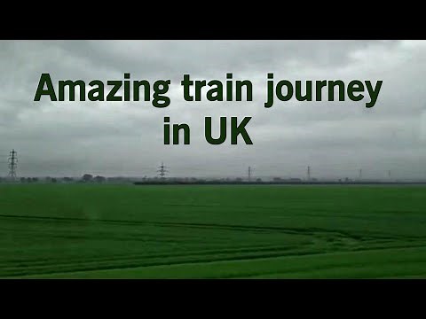 Train journey from Leeds to Hull, UK /UK travel
