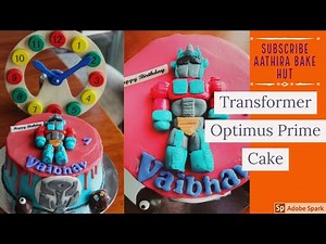 Transformer Optimus Prime Cake.