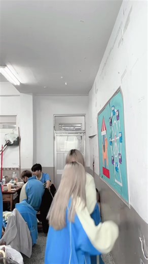 Playful Dancing in Classroom Setting with Friends