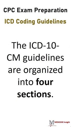 CPC Exams Preparation ICD Coding Guidelines #aapc #education #cpcexamsprep