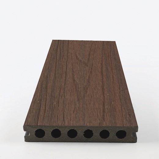 138mm x 23mm x 3600mm ULTRASHIELD NATURALE HOLLOW DECK BOARD WALNUT COMPOSITE DECKING   - Whiteriver Group