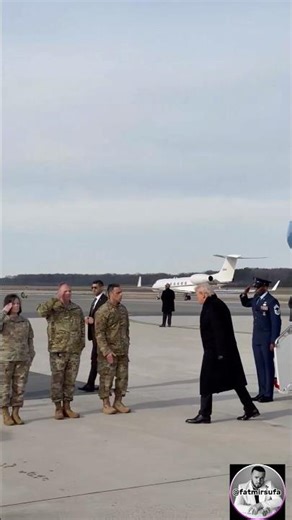President Trump arrives at Dover Air Force Base to honor the fallen 🙏🏻